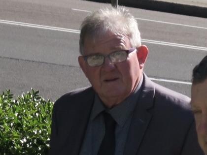 Gary Dreyer, 62, arrives at Gosford Local Court in July 2020 to be sentenced for indecent assault and peep and pry against two teenage boys. Picture: Richard Noone