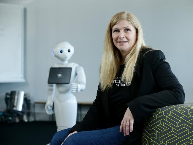 Brisbane is becoming Australias top centre for Robotics. Dr Sue Keay, Chief operating officer of Australian Centre for Robotic Vision.. (AAP Image/Mark Calleja