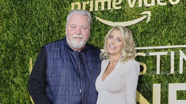 Kyle Sandilands and his partner Tegan Kynaston will say ‘I do’ on Saturday. (Photo by Saverio Marfia/WireImage)