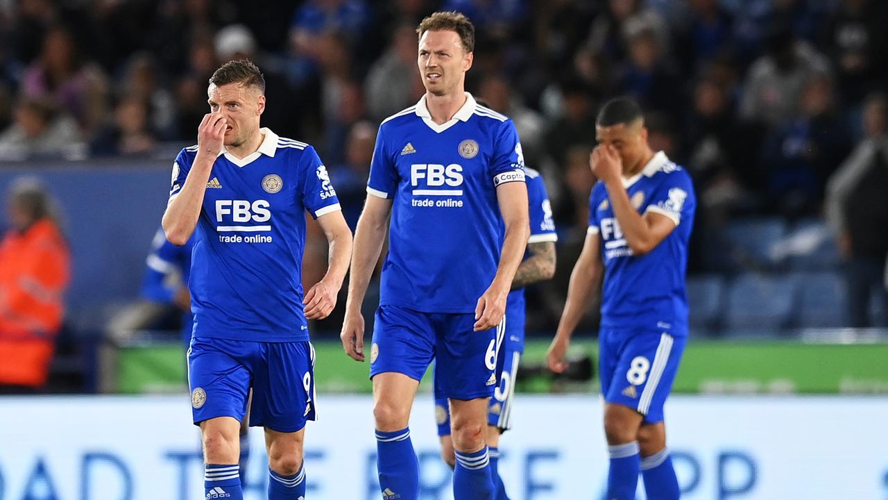 It’s going from bad to worse for Leicester. (Photo by Michael Regan/Getty Images)