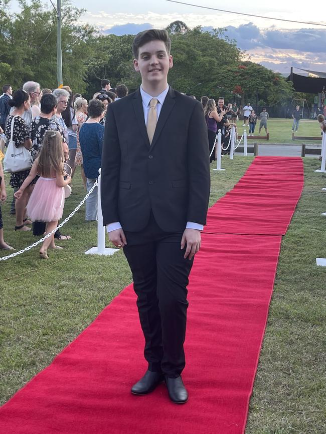 Aldridge State High School students celebrate their formal.