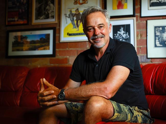 Cameron Daddo keeps fit and healthy to keep doing his job as an actor. Picture: Justin Lloyd