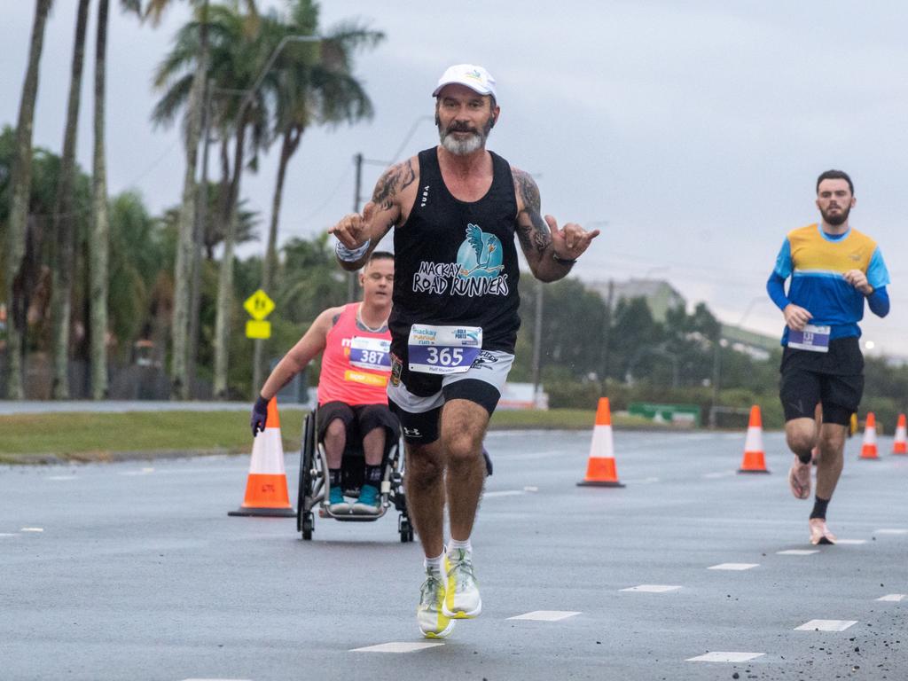 Joe Grech at Mackay Marina Run Sunday 4 June 2023 Picture: Michaela Harlow
