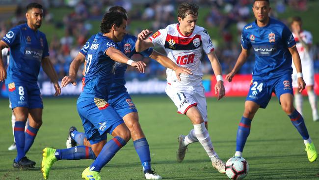 Winger Craig Goodwin was a standout for Adelaide United last A-League season. Picture: Tony Feder/Getty Images