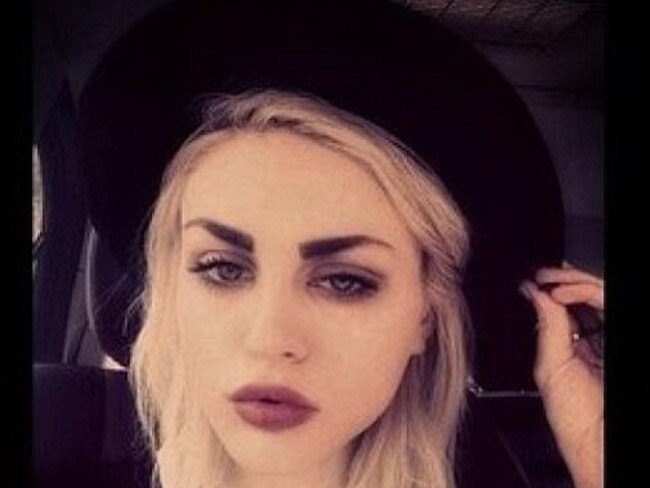 Daughter ... Frances Bean Cobain says the choices her father made were his own — both in his drug abuse and suicide. Picture: Instagram.