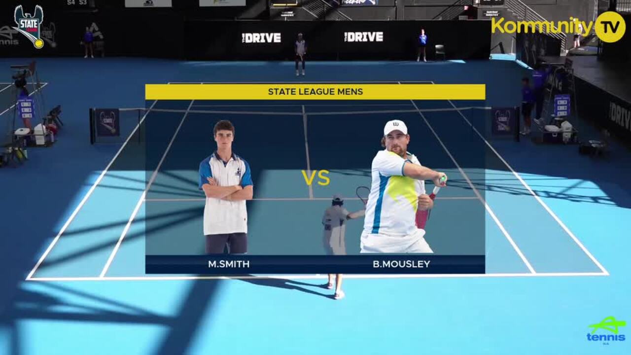 Replay: Michael Smith (Trinity) v Bradley Mousley (PGR) — Tennis SA State League Grand finals Day 2