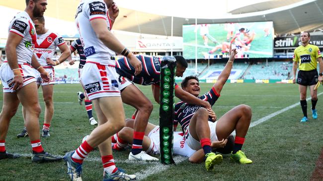 Mitchell has been unstoppable since his Origin debut. Picture: Cameron Spencer/Getty Images