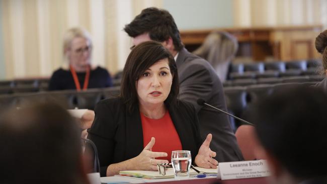 MP Leanne Enoch. (Photo AAP/Megan Slade)