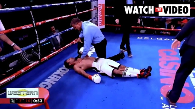 Ruben Torres, Cristian Baez boxing video: Star knocked out cold by ...