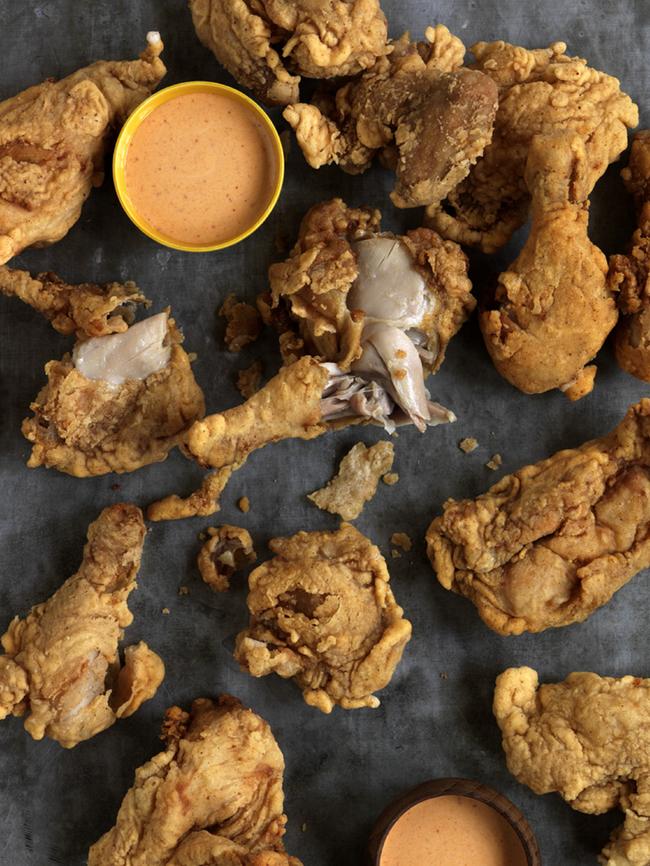 Fried chicken with a Korean flavour.