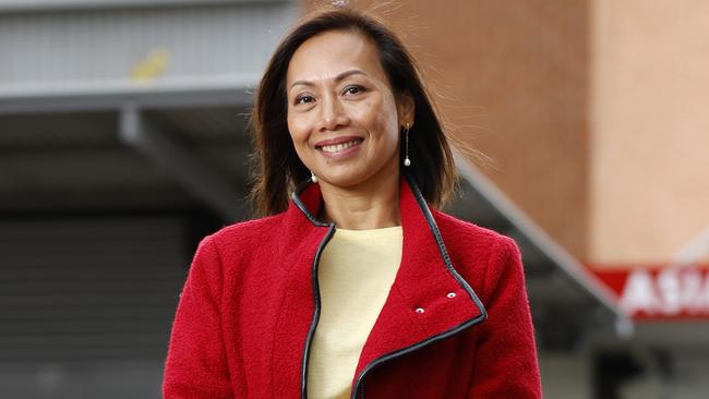 Dai Le pictured in Canley Heights, as she appears set to defeat Kristina Keneally in the seat of Fowler. Picture: Jonathan Ng