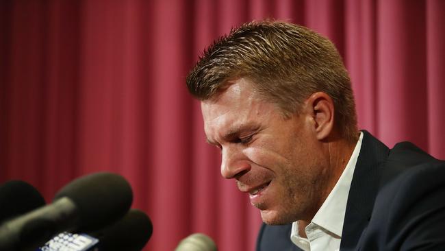 David Warner won’t appeal his ball tampering ban.