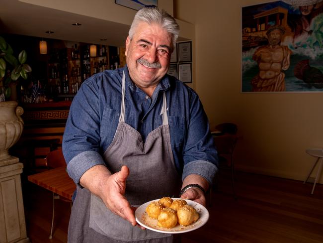 Filoxenia owner, Nikos Gonianakis is the perfect host. Picture: Linda Higginson