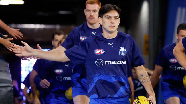 Zac Fisher showed why he was a popular selection entering round 1. Picture: Dylan Burns/AFL Photos via Getty Images