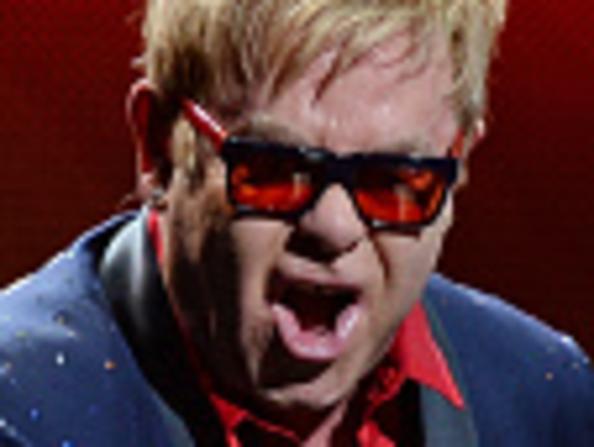 MIAMI, FL - MARCH 06: Elton John performs at American Airlines Arena on March 6, 2015 in Miami, Florida. (Photo by Larry Marano/Getty Images)