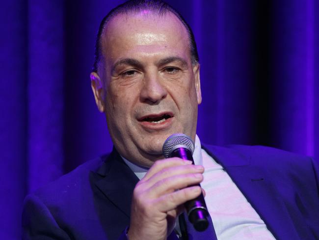 DAILY TELEGRAPH JULY 26, 2022.NRL Women in League breakfast at the Sofitel in Sydney this morning. Pictured is Peter VÃLandys Picture: David Swift.