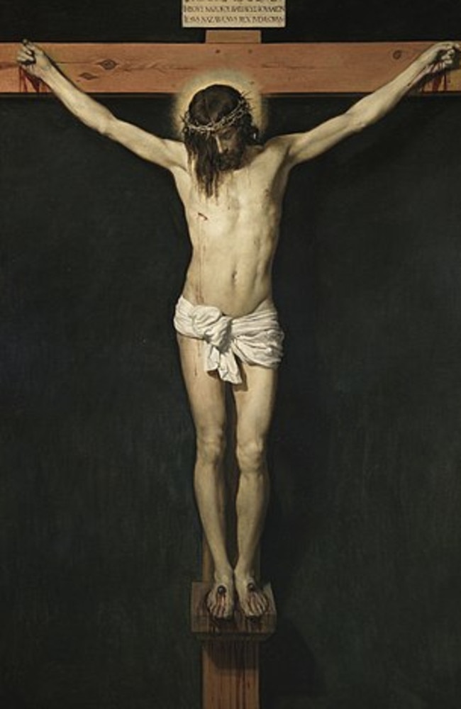 Christ Crucified, painting by Diego Velasquez, which hangs in the Prado Museum in Madrid.