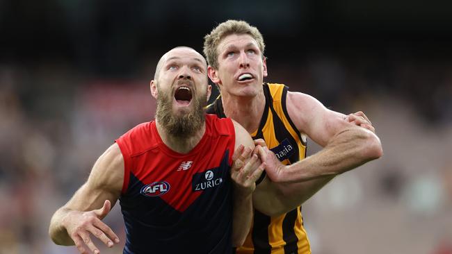 Melbourne-Hawthorn is tipped to be moved to a prime time slot. Picture: Michael Klein