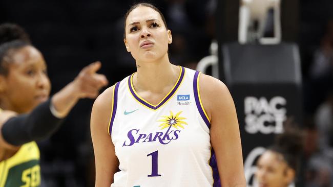Following her Opals shame, Liz Cambage has walked out on her WNBA team. Picture: Getty Images