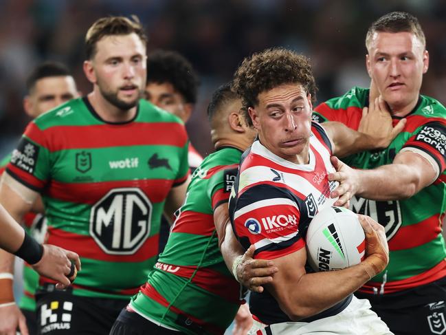 Mark Nawaqanitawase made his NRL debut for the Roosters months after his final Wallabies appearance. Picture: Getty Images