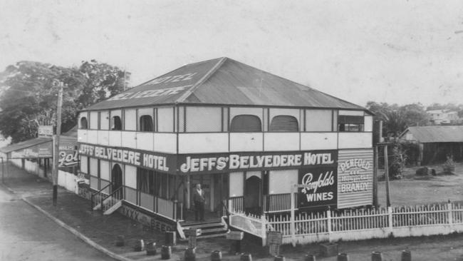 The Belvedere Hotel as it looked in the 1920s.