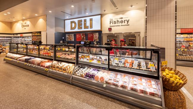 The new deli section inside the revamped Coles Norwood. Picture: Supplied by Coles