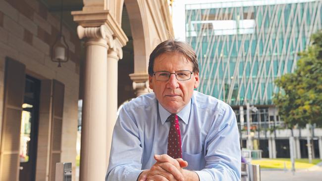 Peter Coaldrake noted the Palaszczuk government had a culture of bullying. Picture: Supplied.