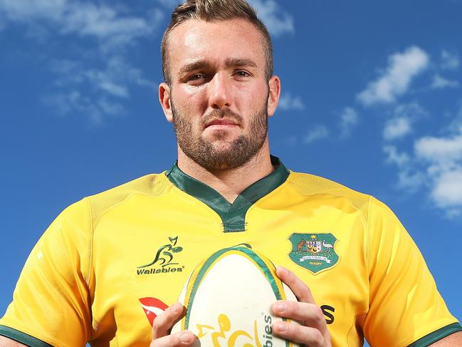 Wallabies second-rower Izack Rodda has been stood down by the Queensland Reds over a pay dispute. Photo Jono Searle.