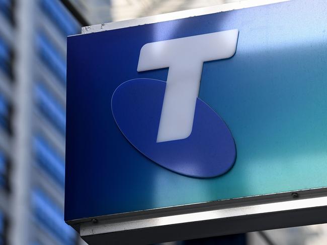 SYDNEY, AUSTRALIA - NewsWire Photos, SEPTEMBER, 30, 2021: Signage is seen at the Telstra store in the CBD of Sydney. Picture: NCA NewsWire/Bianca De Marchi