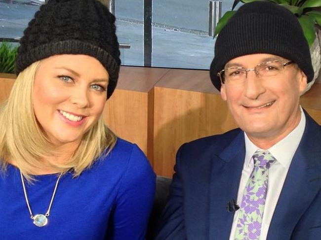 samantha armytage david koch sunrise beanies for brain cancer.JPG