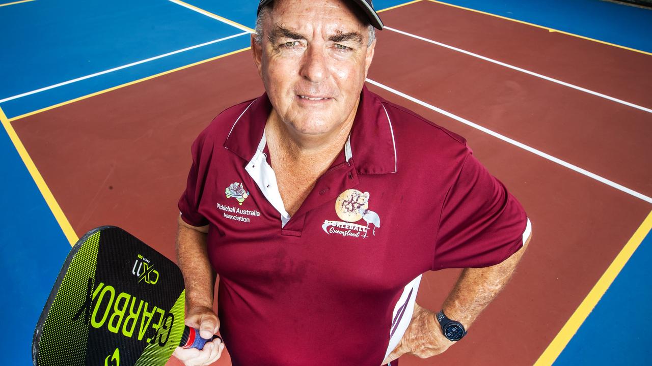 Pickleball player Philip Black. Picture: Nigel Hallett