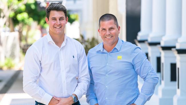 Ray White Rockhampton principals Riley Neaton and David Bell. Picture: Contributed