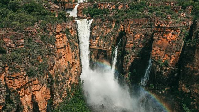 Jim Jim Falls in Kakadu National Park is set to reopen to the public this weekend. Picture: Supplied