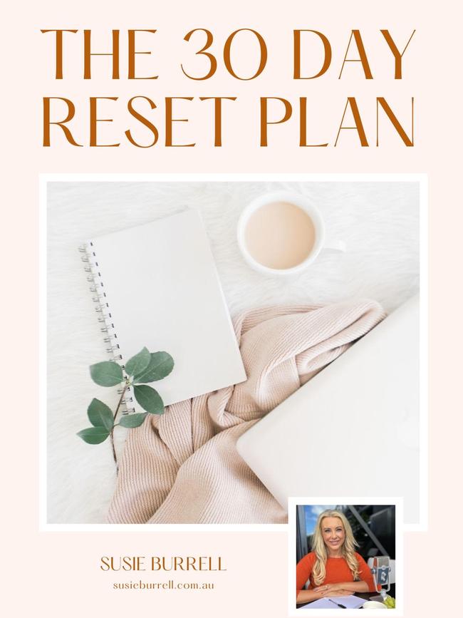 The 30 Day Reset Plan. Picture: Susie Burrell