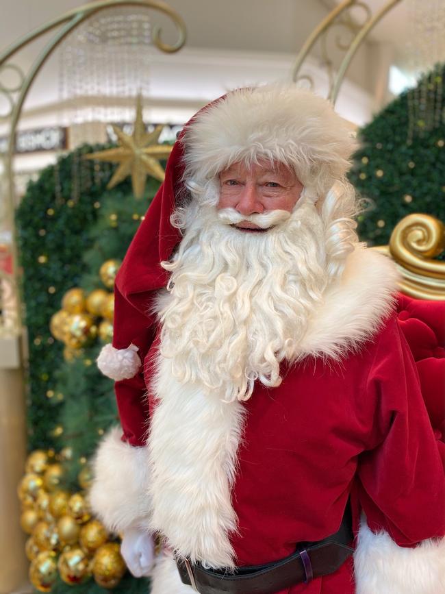 Santa "Joe", who has been a shopping centre Santa for 20 years, has had to retire the beard and boots this year due to health issues but said he has loved making children’s Christmas dreams come true as the man in red.