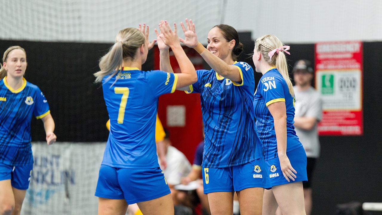 The inaugural Queensland Futsal Cup was a huge success. Picture: Ian Judd