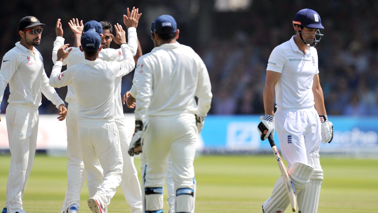 Alastair Cook fails again for England in second Test struggle against ...