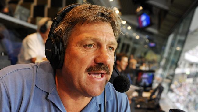 Richmond v Carlton. MCG. Brian Taylor calling for 3AW.