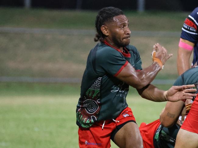 Rabbitohs' Joe Sorowale scored the winning try . Picture: From The Sideline Sports Photography.