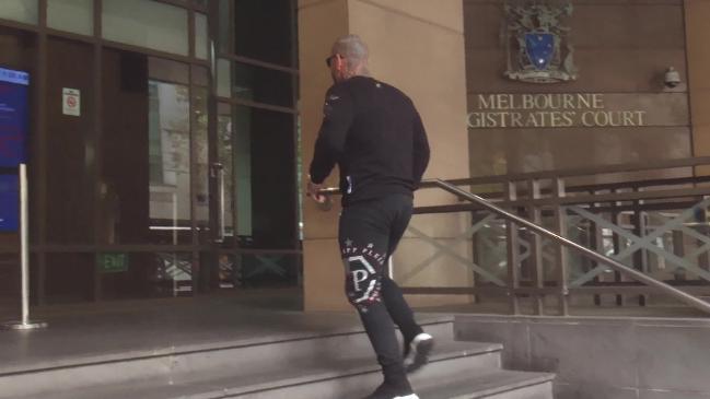 Former bikie Toby Mitchell attends Melbourne court