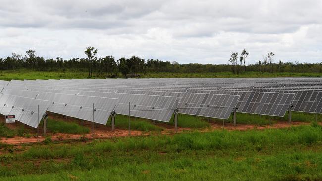 The Batchelor Solar Farm. Picture Katrina Bridgeford.