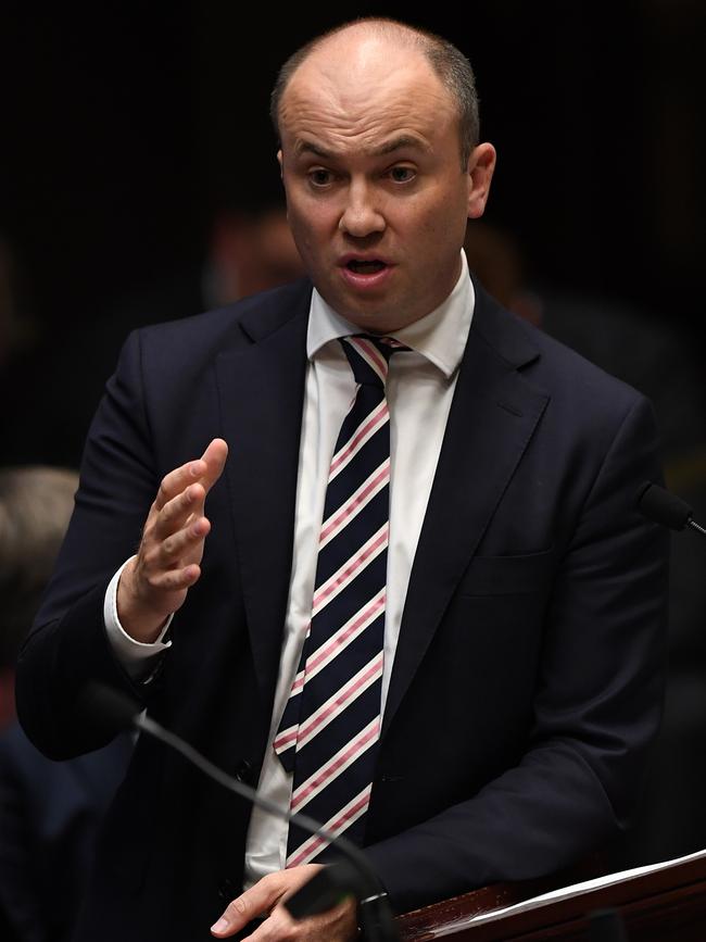 NSW Energy Minister Matt Kean has confirmed federal counterparts are changing their stance on climate change. 19. Picture: AAP