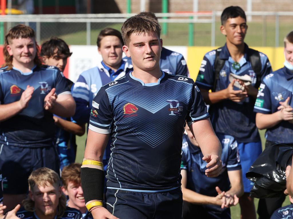 Man of the Match Redcliffe 9. Jack Cameron, Redcliffe and Clairvaux MacKillop College, Wynnum Manly Leagues Club. Picture: Liam Kidston