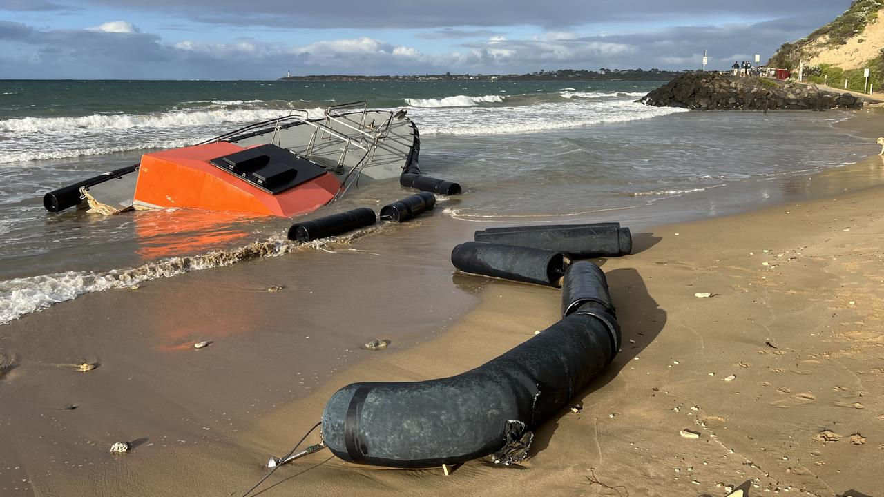 The remnants of PV Corsair.