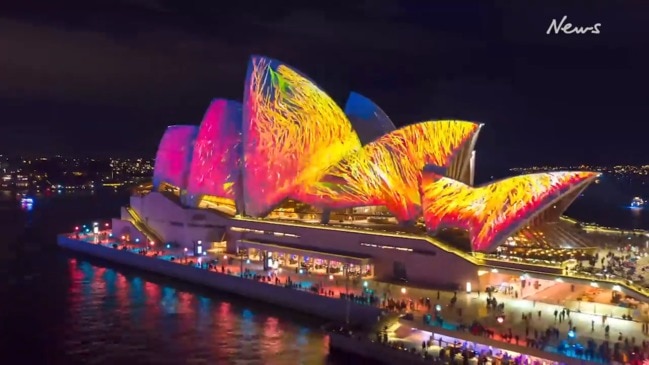 Incredible time-lapse of Sydney's Vivid festival