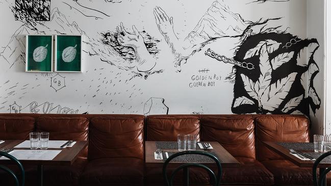 Adelaide restaurant Golden Boy. Picture: Lewi Potter Photography