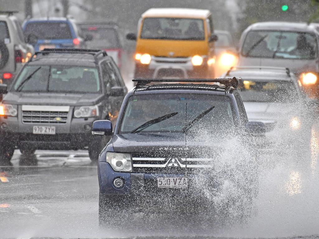 Torrential rain is expected in parts of the state over the next few days. Picture: NCA NewsWire / John Gass