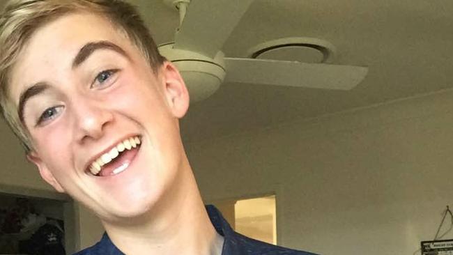 Ben Shaw, 15, who died on October 1 after a weightlifting accident at the Pine Rivers PCYC days earlier.