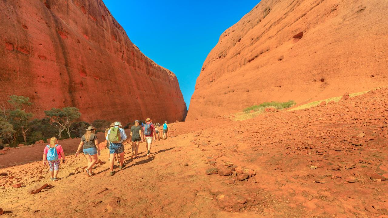 The section of Uluru-Kata Tjuta National Park where the damage occurred remains closed. Picture: iStock