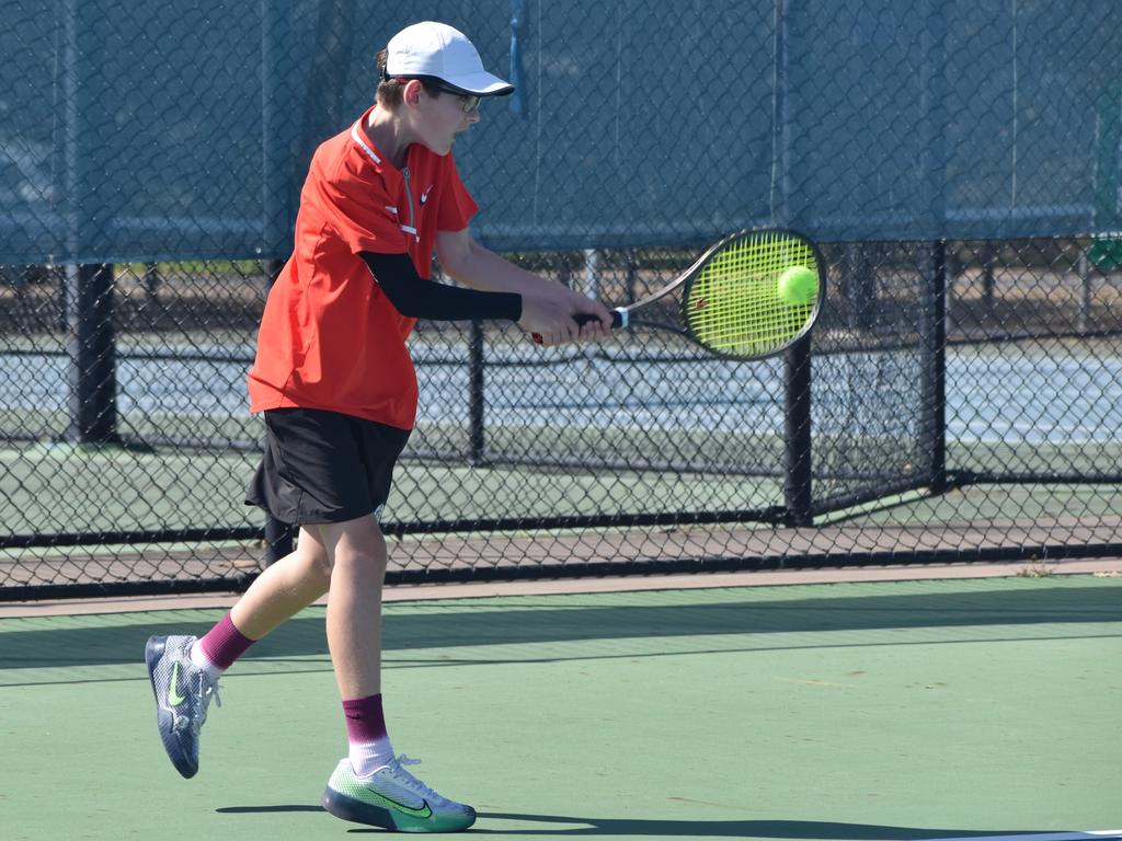 Action from Head State Age Junior Championships, Rockhampton Regional Tennis Centre, September 17, 2023.